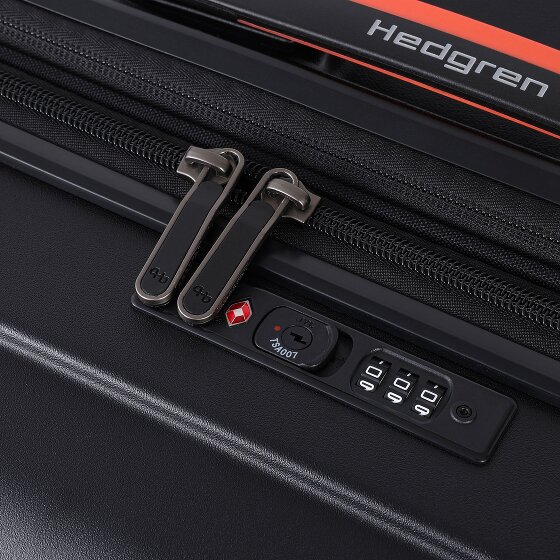 Hedgren Comby Grip M Exp 4 ruote Carrello M 65 cm con piega di espansione