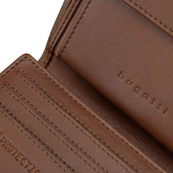 bugatti Due Portafoglio Protezione RFID Pelle 9 cm