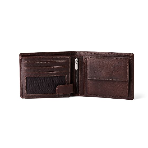 Jack Kinsky Porto 101 Portafoglio Protezione RFID Pelle 12.5 cm