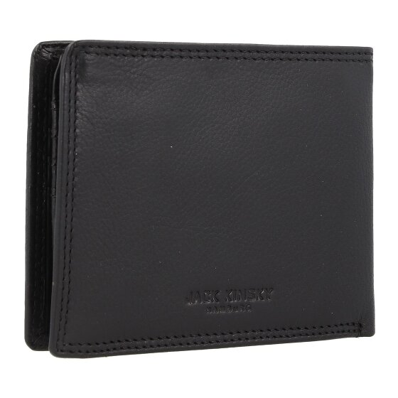 Jack Kinsky Portafoglio Protezione RFID Pelle 12 cm