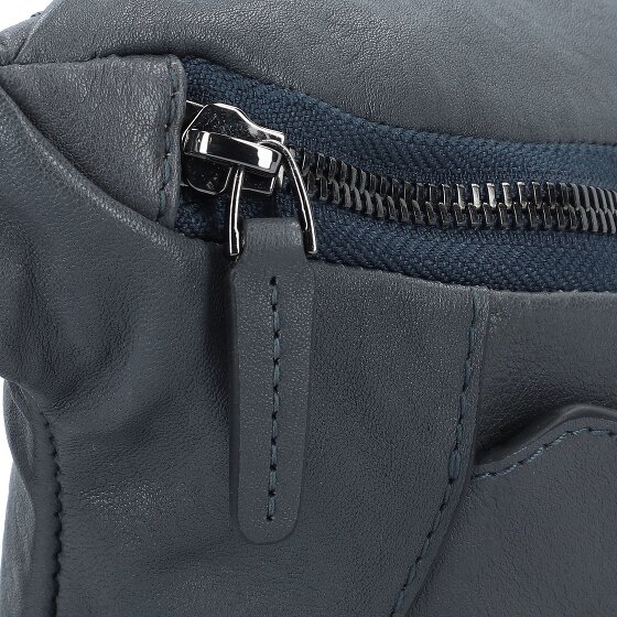 Piquadro Marsupio quadrato nero in pelle 31 cm