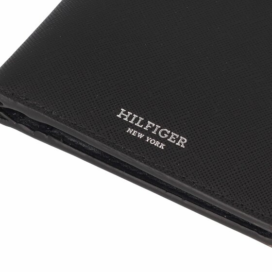 Tommy Hilfiger TH Saffiano Portafoglio Protezione RFID Pelle 11.5 cm