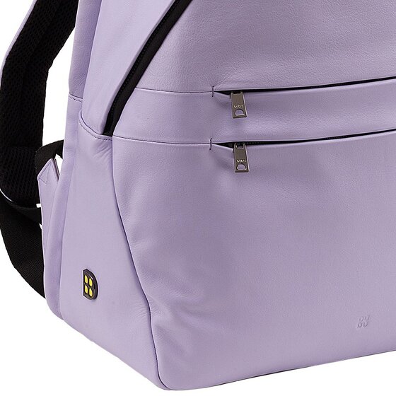 DuDu New York Zaino da giorno Vera Pelle 41 cm Vano porta PC