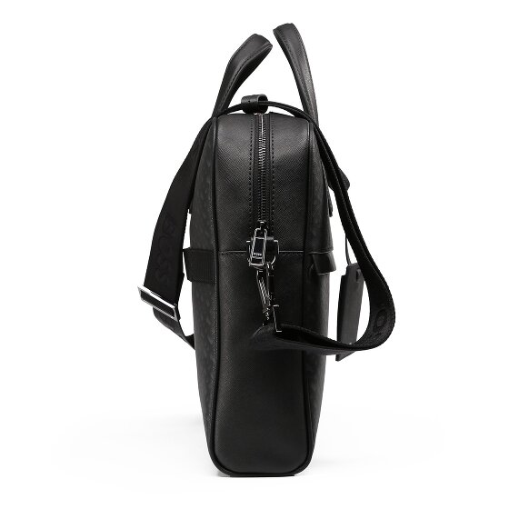 Boss Zair Valigetta Pelle 38 cm Scomparto per laptop