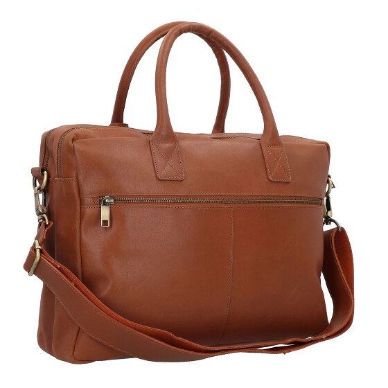 Burkely Vintage Taylor Cartella in pelle 40 cm Scomparto per laptop