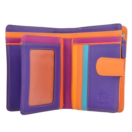 Mywalit Portafoglio a scatto medio in pelle 13 cm