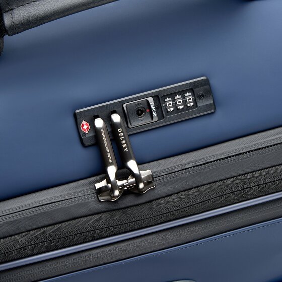 Delsey Paris Turenne Soft 4 ruote Carrello 68 cm con piega di espansione