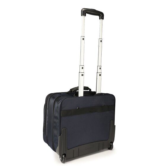 Dermata 2 ruote Trolley business 38 cm Vano porta PC