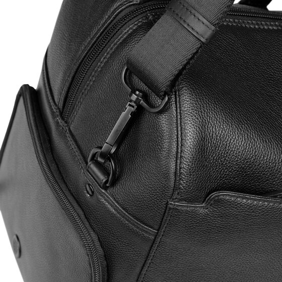 bugatti Black Borsa da viaggio Weekender Pelle 50 cm