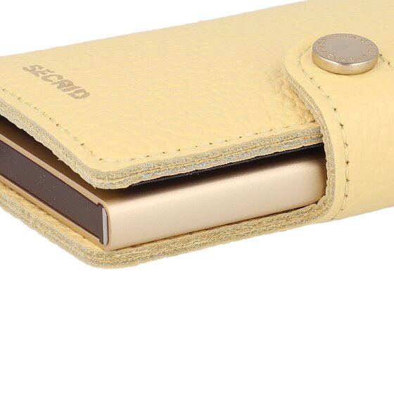 Secrid Miniwallet Custodia per carta di credito Protezione RFID Pelle 6.5 cm
