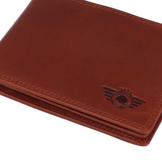 Greenburry Vintage Portafoglio Protezione RFID Pelle 12.5 cm