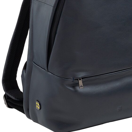 DuDu Casablanca Zaino da giorno Vera Pelle 40 cm Vano porta PC