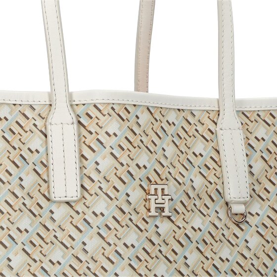 Tommy Hilfiger TH Monoplay Leather Borsa shopper 36 cm