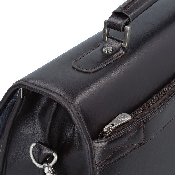 Davidts 460-462 Cartella Messenger Pelle 41 cm