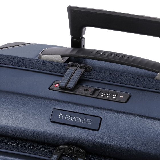 Travelite Millennium 4 ruote Carrello della cabina 55 cm Scomparto per laptop