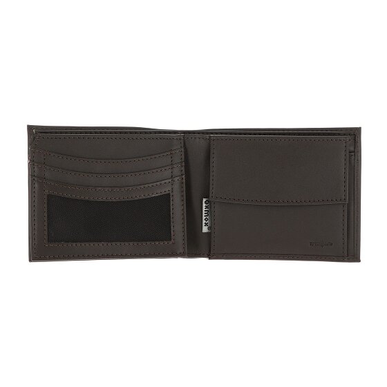 oxmox Leather Portafoglio Protezione RFID Vera Pelle 10 cm