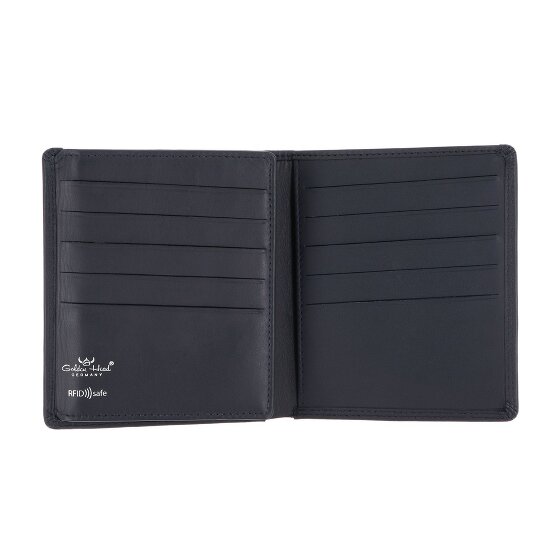 Golden Head Polo Portafoglio Protezione RFID Vera Pelle 11 cm