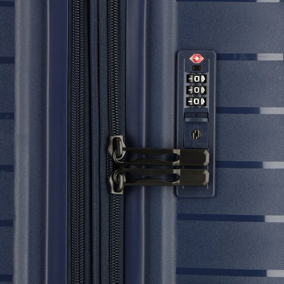 d&n Travel Line 4500 4 ruote Carrello L 75 cm con piega di espansione
