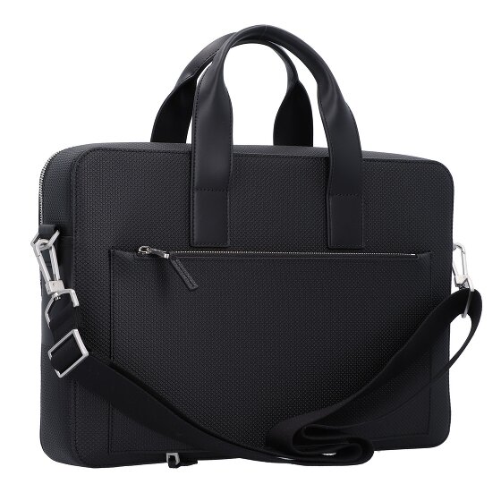 Lacoste Chantaco Cartella in pelle 39 cm Scomparto per laptop