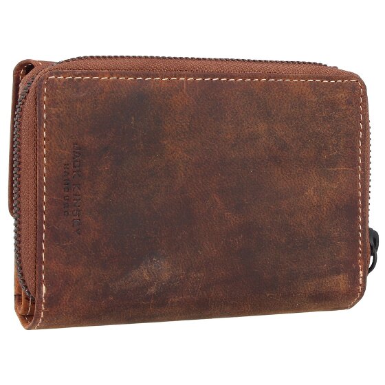 Jack Kinsky Baltimora 512 Portafoglio RFID in pelle 14 cm