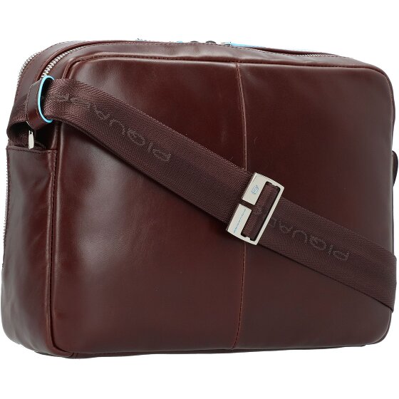 Piquadro Cartella quadrata blu 22 cm