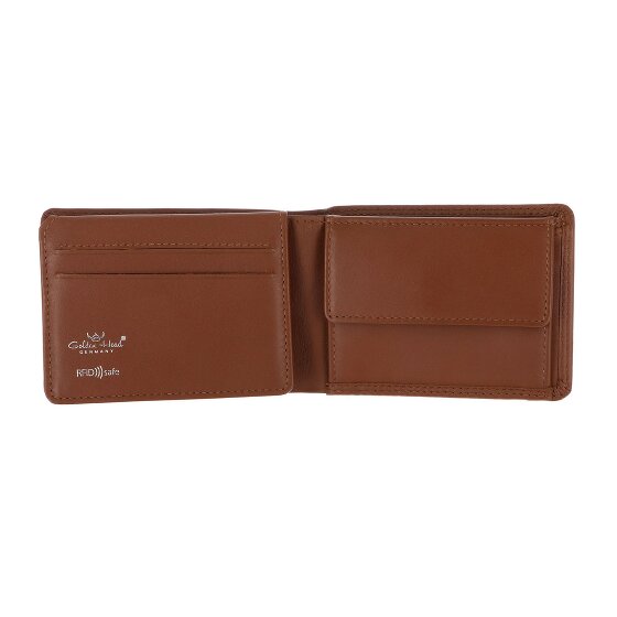 Golden Head Polo Portafoglio Protezione RFID Vera Pelle 11 cm