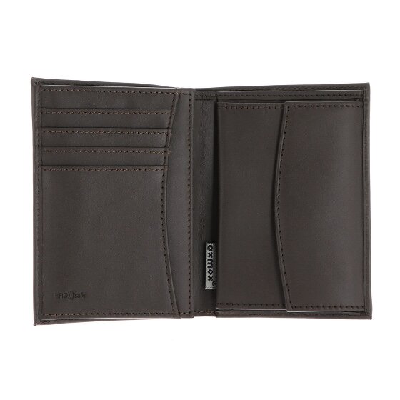 oxmox Leather Portafoglio Protezione RFID Vera Pelle 10 cm