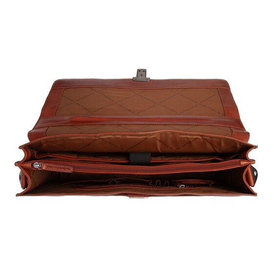 The Chesterfield Brand Salvatore Cartella Messenger Pelle 42 cm Scomparto per laptop