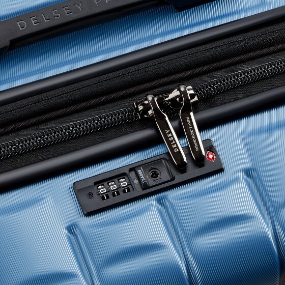 Delsey Paris Longitude 4 ruote Carrello 76 cm con piega di espansione