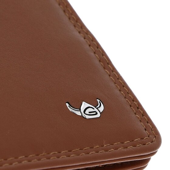 Golden Head Polo Custodia per carta di credito Protezione RFID Vera Pelle 7.5 cm