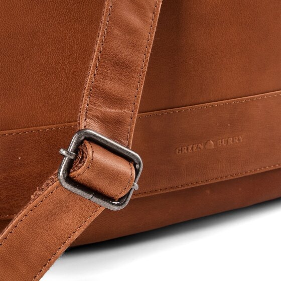 Greenburry Fiorentina Borsa a tracolla Vera Pelle 33 cm
