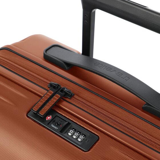 Travelite Dynamiic 4 ruote Carrello L 76 cm con piega di espansione
