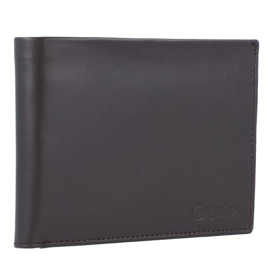 Esquire Nuovo Portafoglio di seta in pelle 12 cm
