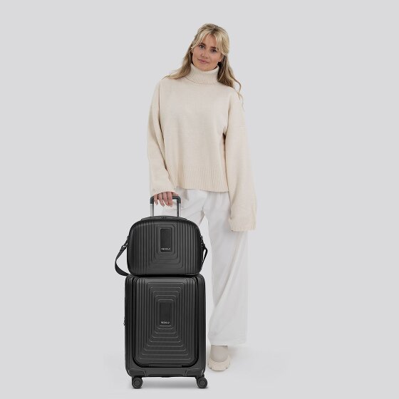 Redolz Set di valigie Essentials 14 2 pezzi trolley da cabina con piega elastica + beauty case