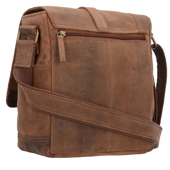 Greenland Nature Montenegro Borsa a tracolla in pelle 22 cm