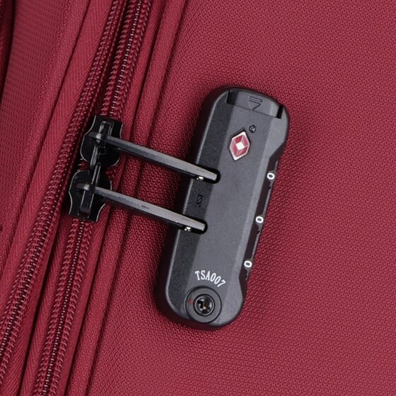 d&n Travel Line 9704 4 ruote Set di valigie 3 pezzi con piega di espansione