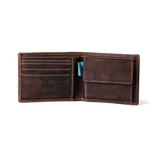 Jack Kinsky Baltimore 109 Portafoglio Protezione RFID Pelle 12 cm