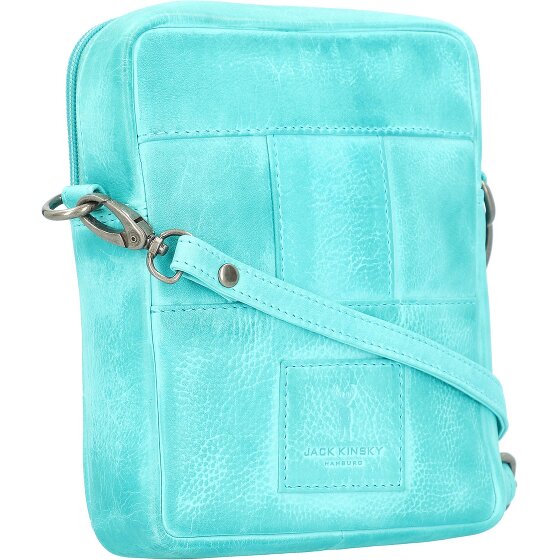 Jack Kinsky Nassau 1 Borsa a tracolla da 16 cm in pelle