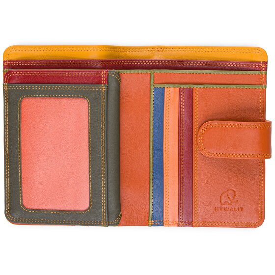 Mywalit Portafoglio a scatto medio in pelle 13 cm