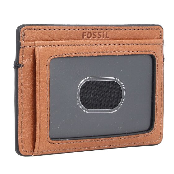 Fossil Bronson Custodia per carte di credito in pelle 10 cm