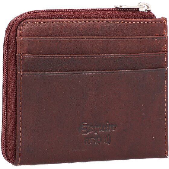 Esquire Oslo Custodia per carte di credito RFID in pelle 10,5 cm