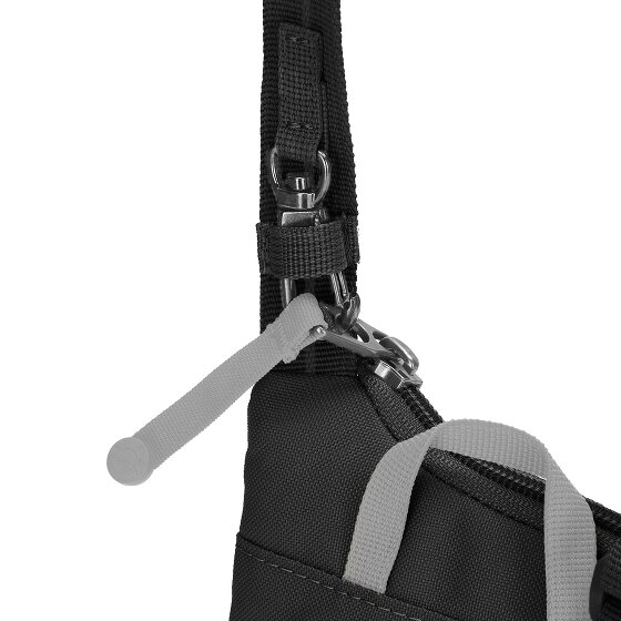 Pacsafe GO antifurto Tech Mini Borsa a tracolla RFID 12 cm