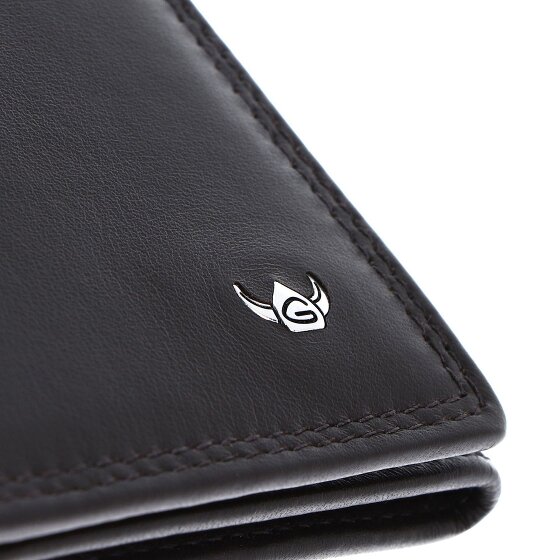 Golden Head Polo Portafoglio Protezione RFID Vera Pelle 10 cm