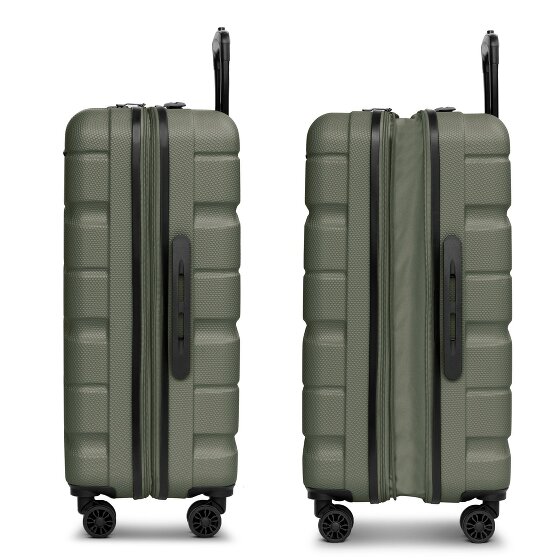 Franky Munich 4.0 4 ruote Carrello L 76 cm con piega di espansione