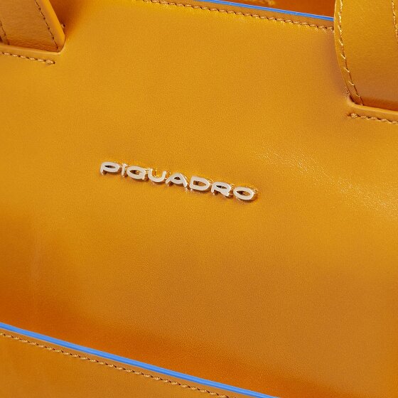Piquadro Blue Square Borsa shopper Vera Pelle 40 cm