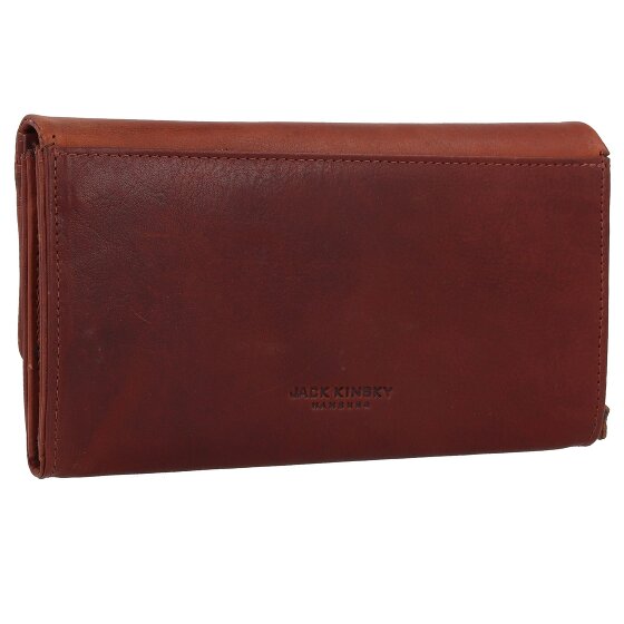 Jack Kinsky Risör Portafoglio Protezione RFID Pelle 19 cm