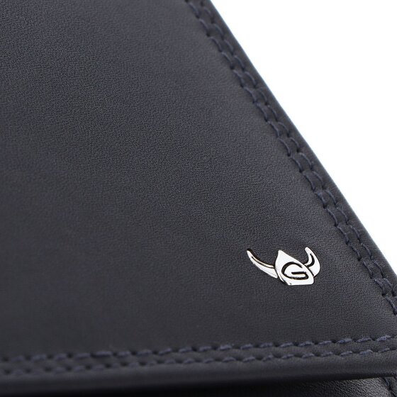 Golden Head Polo Portafoglio Protezione RFID Vera Pelle 14 cm