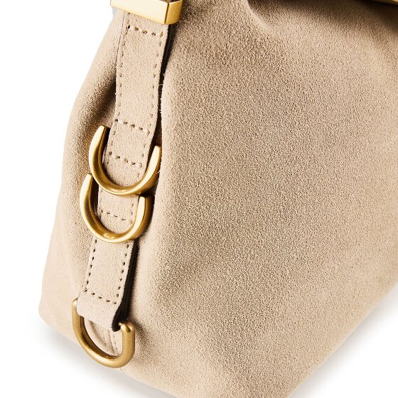 PINKO Saddle Horizontal Borsa a spalla Vera Pelle 34 cm