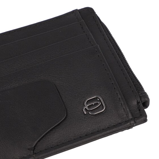 Piquadro Akron Custodia per carta di credito Protezione RFID Pelle 11.5 cm