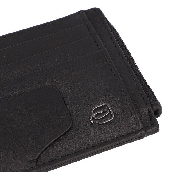 Piquadro Akron Custodia per carta di credito Protezione RFID Pelle 11.5 cm